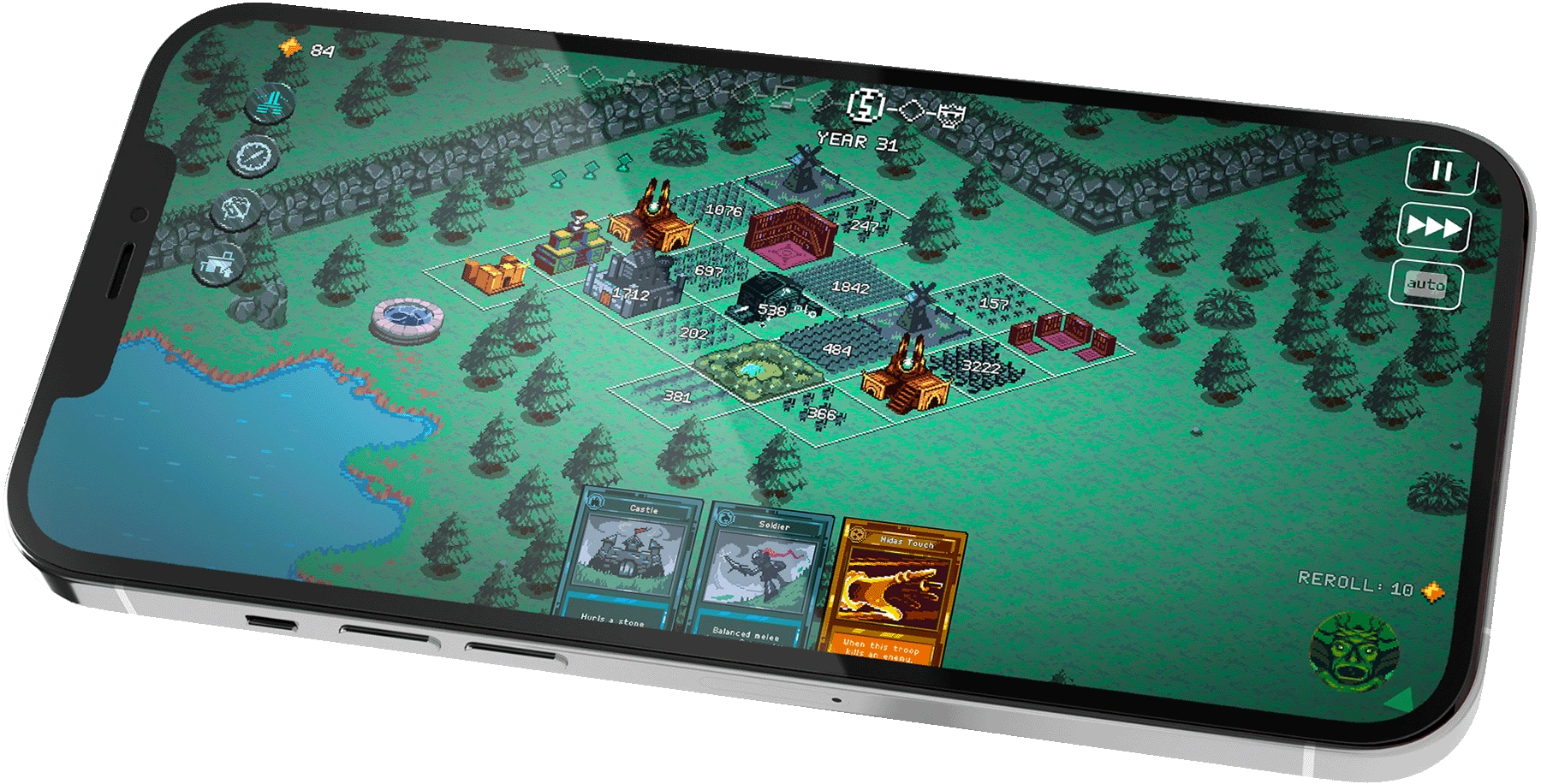 9 Kings mobile mockup
