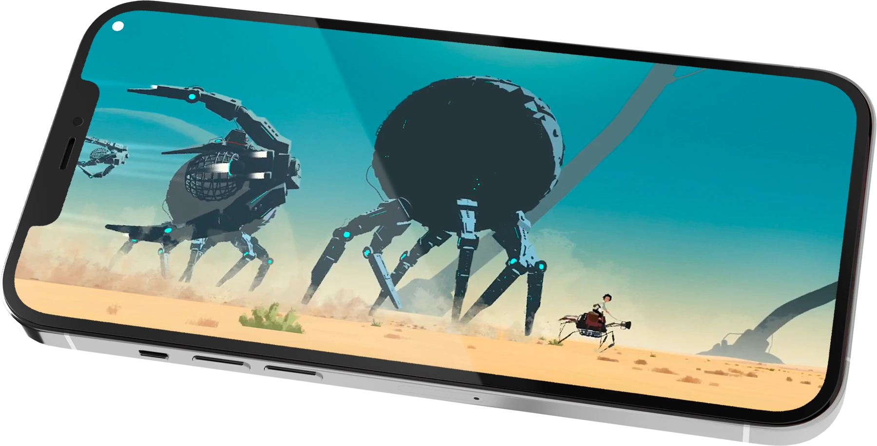 Planet of Lana mobile mockup