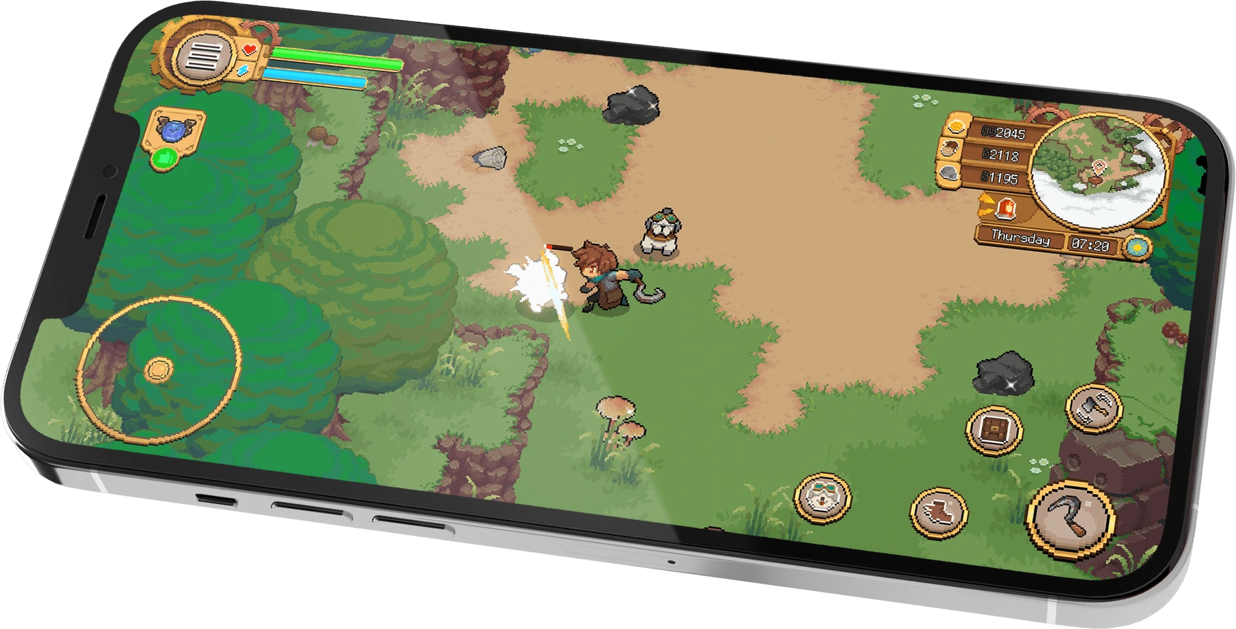 Potion Permit mobile mockup