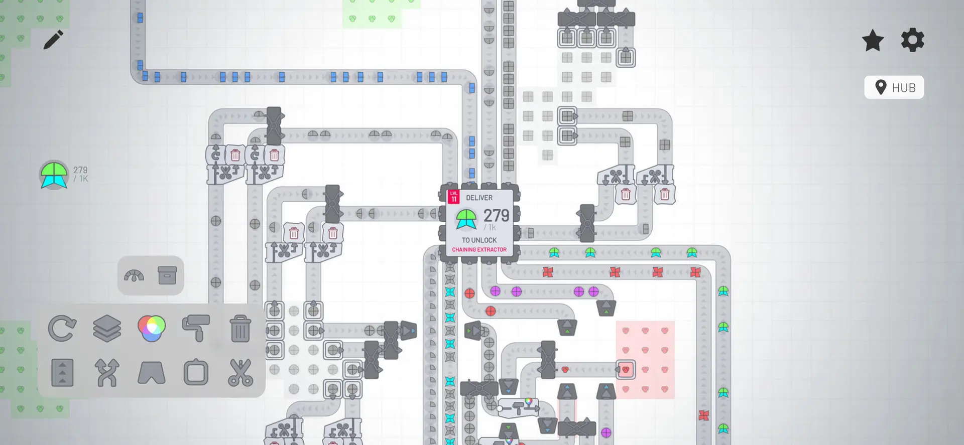Shapez screenshot 3